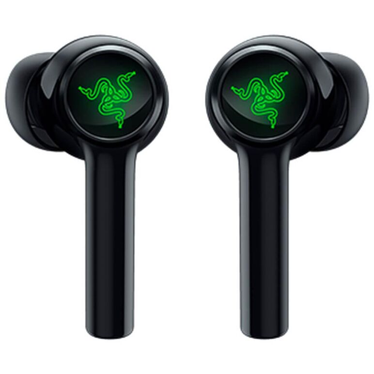 Casti razer hammerhead hyperspeed, tws, bluetooth 5.2, compatibile: xbox (seriile: x|s, xbox one x, xbox one s), ps5™, ps4™, pc, mac, smartphones, tablete, autonomie (testata cu dispozitiv ios) pana la 32.5h (6.5h pt casti si 26h pentru carcasa - care poa,  Casti audio | electropc.ro