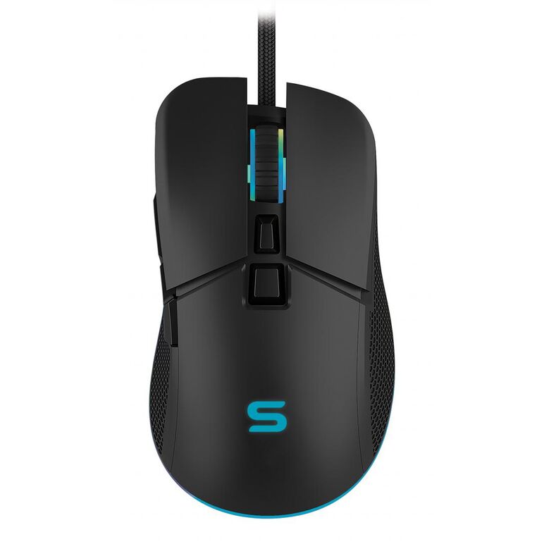 Kit gaming serioux kayel 4 in 1, tastatura de gaming, 104 taste, 19 taste anti-ghosting , design slim, iluminare rainbow, structura metalica gri, taste negre + design cu palm rest, cablu usb 1.5m pvc, plug and play; mouse gaming, senzor sunplus 199, 800-6,  Kit mouse tastatura | electropc.ro