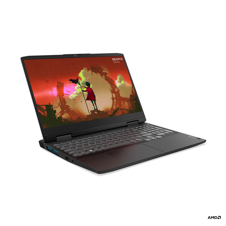 Laptop lenovo ideapad gaming 3 15arh7, 15.6" fhd (1920x1080) ips 250nits anti-glare, 45% ntsc, 120hz, freesync™, amd ryzen™ 5 7535hs (6c / 12t, 3.3 / 4.55ghz, 3mb l2 / 16mb l3), video nvidia® geforce rtx™ 2050 4gb gddr6, ram 2x 8gb so-dimm ddr5-4800, two ,  Laptopuri | electropc.ro