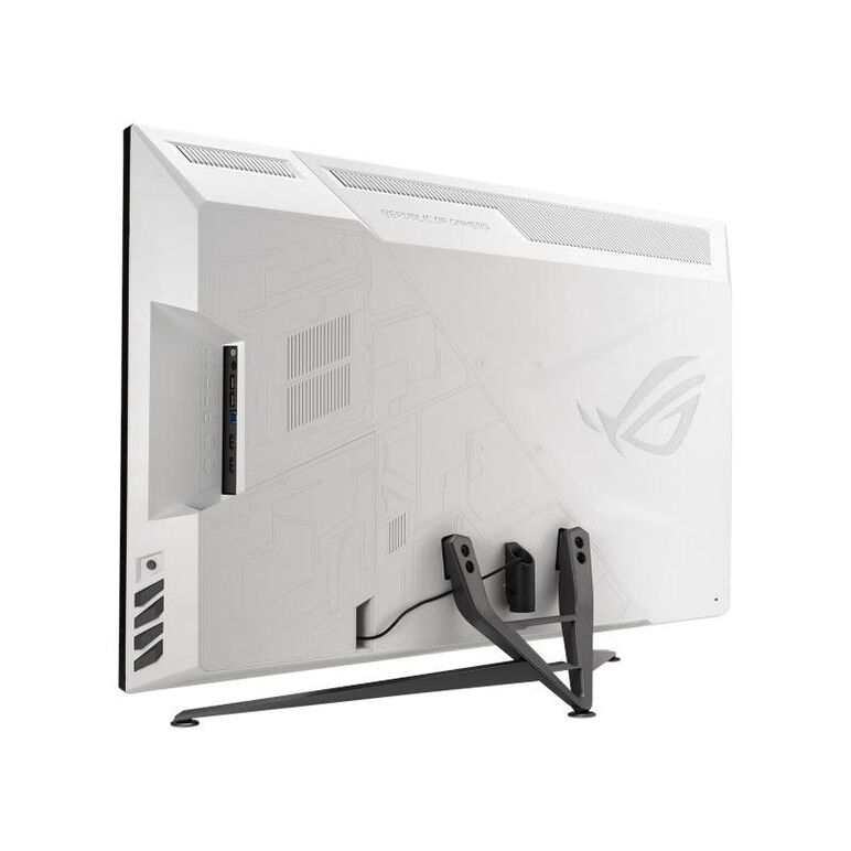 Monitor led asus gaming rog strix xg43uq, 43 inch, 4k uhd, 1 ms, 144 hz, alb,  Monitoare LED | electropc.ro