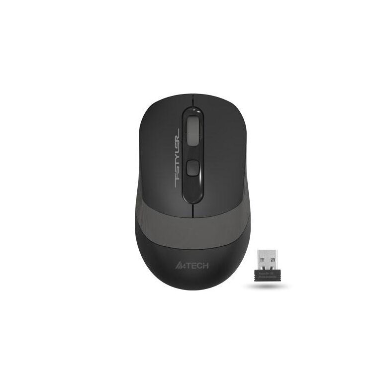 Mouse a4tech gaming fg10, wireless, gri,  Mouse | electropc.ro