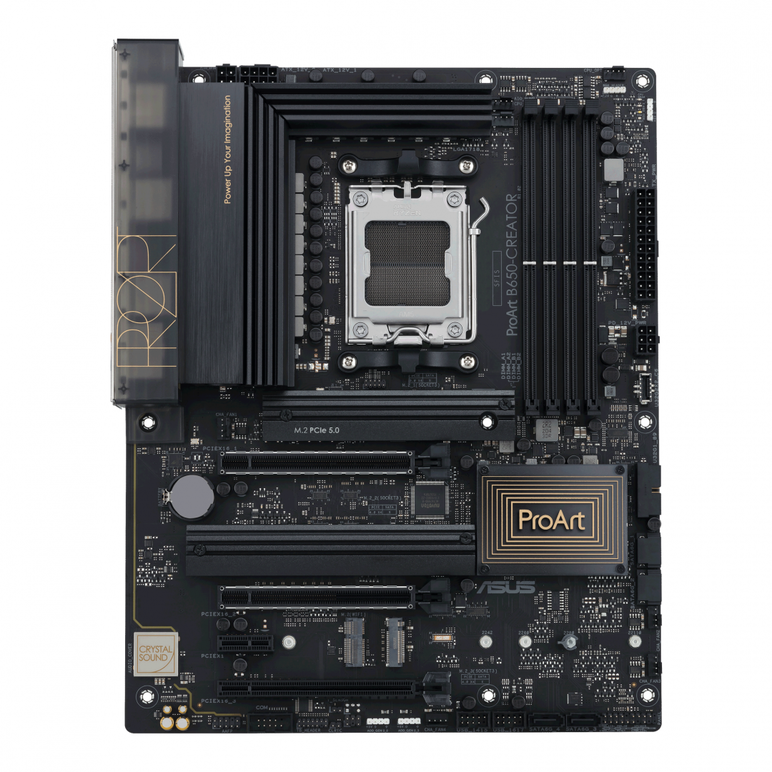 Placa de baza asus amd proart b650-creator am5 ddr5, 4x ddr5 6400mhz, 1x hdmi, 1x type-c, 3x pcie x16, 1x pcie x1, 3x m.2, 4x sata 6gb/s, atx,  Placi de baza | electropc.ro
