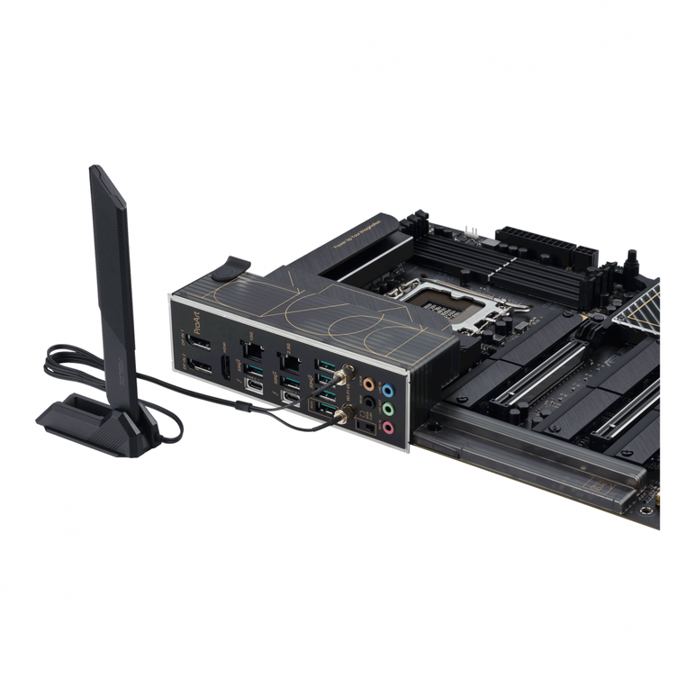Placa de baza asus proart z790-creator lga1700, 4x ddr5, 1x hdmi, 2x thunderbolt 4, 2x pcie 5.0 x16, 1x pcie 4.0 x16, 4x m.2, 8x sata 6gbps, wifi 6e, atx,  Placi de baza | electropc.ro