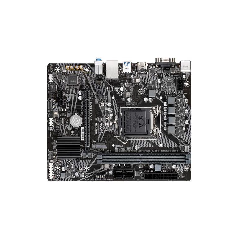 Placa de baza gigabyte h510m h v2 lga1200, 2x ddr4, 1x hdmi, 1x d-sub,1x pci express x16, 1x pci express x1,1x m.2, 4x sata 6 gbps, lan 1 gbps, m atx,  Placi de baza | electropc.ro
