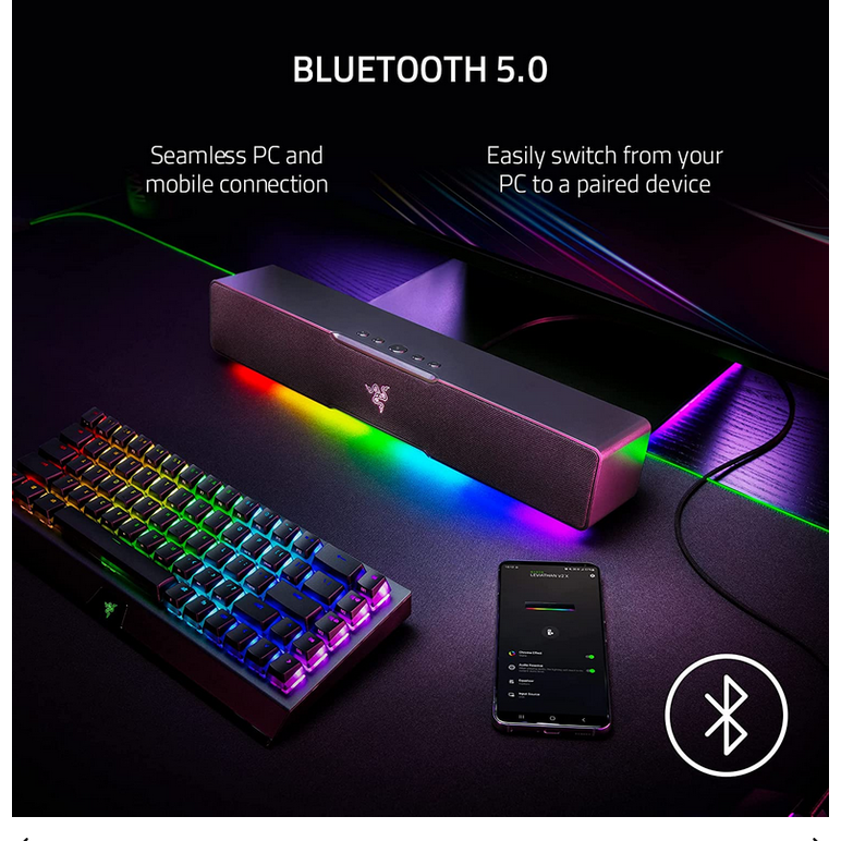Razer leviathan v2 x   technical specifications  frequency response 85 hz – 20 khz  input power type c with power delivery  driver size - diameters (mm) full range racetrack drivers: 2 x 2.0 x 4.0"/ 2 x 48 x 95 mm passive radiator: 2 x 2.0 x 4.1" / 2 x 48,  Sisteme audio | electropc.ro