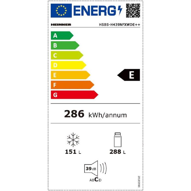 Side by side heinner hsbs-h439nfxwde++,  Side by side | electropc.ro