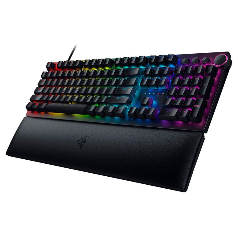 Tastatura razer huntsman v2 linear, cu fir, neagra,  Tastaturi | electropc.ro