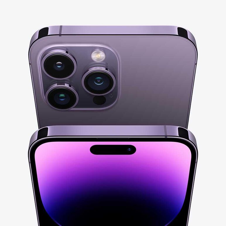 Apple iphone 14 pro 6.1" 6gb ram 512gb deep purple,  Telefoane mobile | electropc.ro