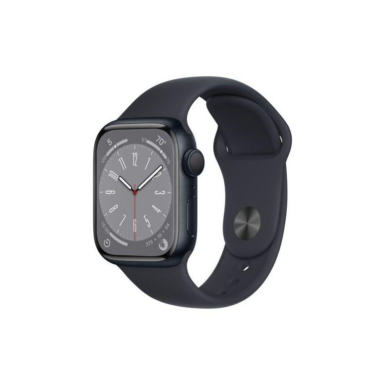 Apple watch s8 cellular 45mm midnight aluminium case with midnight sport band - regular,  SmartWatch-uri | electropc.ro