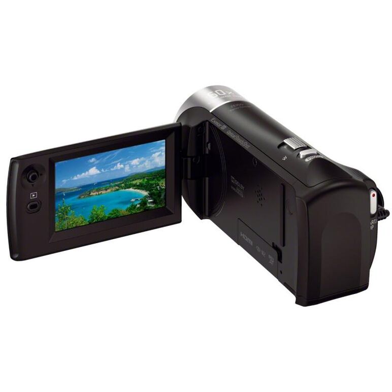 Camera video sony hdr-cx405 black, senzor cmos exmor r ,lentilesuperangulare carl zeiss vario-tessar de la f=1,9 - 57,0 mm,f/1.8 -4.0, stabilizare optica a imaginii steadyshot™, zoom optic 30x,zoomdigital 350x, ecran 2.7", inregistrare video avchd: 1920 x,  Camere video | electropc.ro