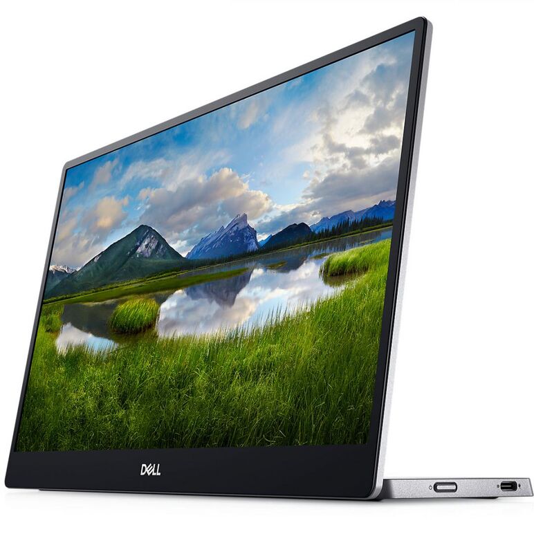 Dell portable monitor p1424h, 35.56 cm, maximum preset resolution: 1920 x 1080 at 60 hz, screen type: active matrix-tft lcd, panel type: in- plane switching, backlight: led light bar system, faceplate coating: hard coating (h), anti-glare, aspect ratio: 1,  Monitoare LED | electropc.ro