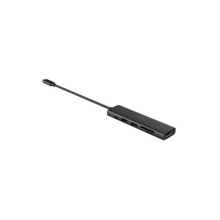 Docking station a4tech universal, 6-in-1, cablu 0.20m, gri,  Hub-uri USB | electropc.ro