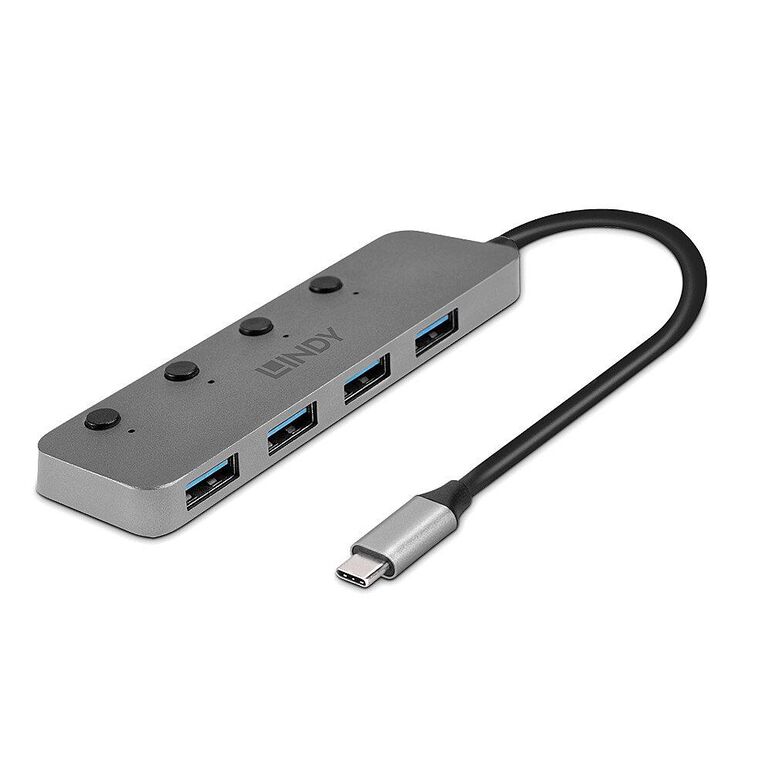 Hub lindy cu 4 porturi usb 3.2 gen,,  Hub-uri USB | electropc.ro