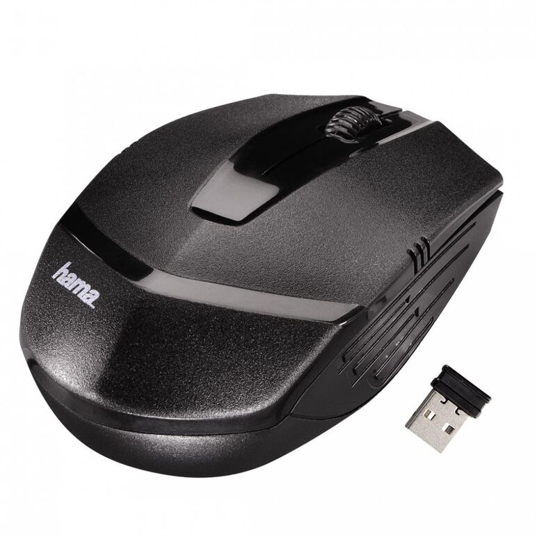 Kit hama tastatura & mouse, wireless 2.4 ghz, negru,  Kit mouse tastatura | electropc.ro