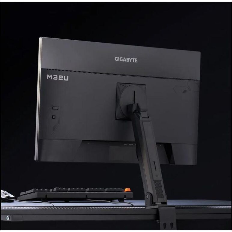 Monitor gaming gigabyte m32u arm edition, 31.5" ips, non-glare, 3840 x 2160 (uhd), brightness: 350 cd/m2 (typ), contrast ratio: 1000:1, viewing angle: 178°(h)/178°(v), response time: 1ms, refresh rate: 144hz, 120hz for console game*, vesa display hdr400, ,  Monitoare LED | electropc.ro