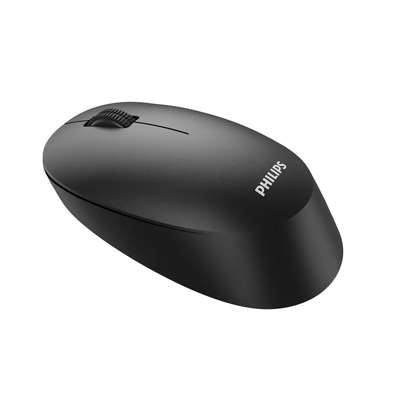 Mouse philips spk7307bl, wireless 2.4ghz, optic, 1600 dpi, negru,  Mouse | electropc.ro