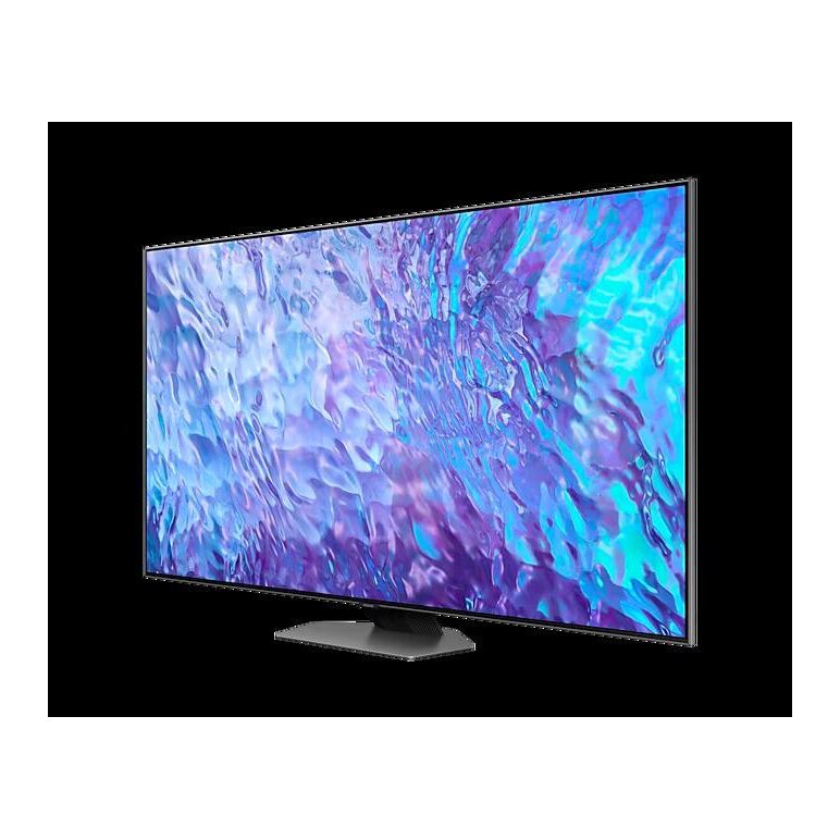 Televizor smart qled samsung 85q80c 216 cm (85") 4k ultra hd wi-fi negru,  Televizoare | electropc.ro