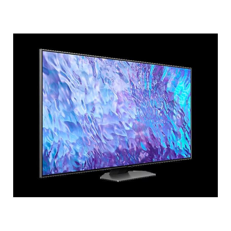 Televizor smart qled samsung 85q80c 216 cm (85") 4k ultra hd wi-fi negru,  Televizoare | electropc.ro