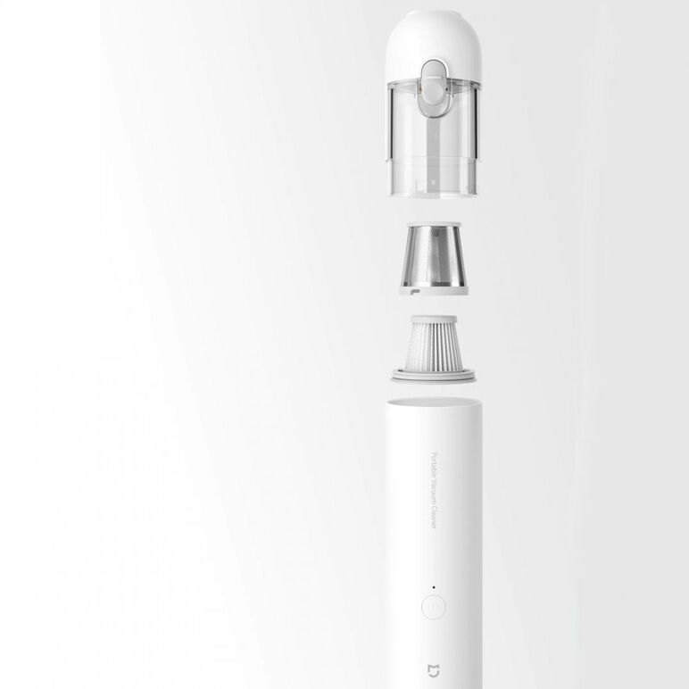 Aspirator xiaomi de mana, mi vacuum cleaner mini, li-ion 10.8 v, 120w, 100ml, portabil, 0.1, alb,  Aspiratoare | electropc.ro