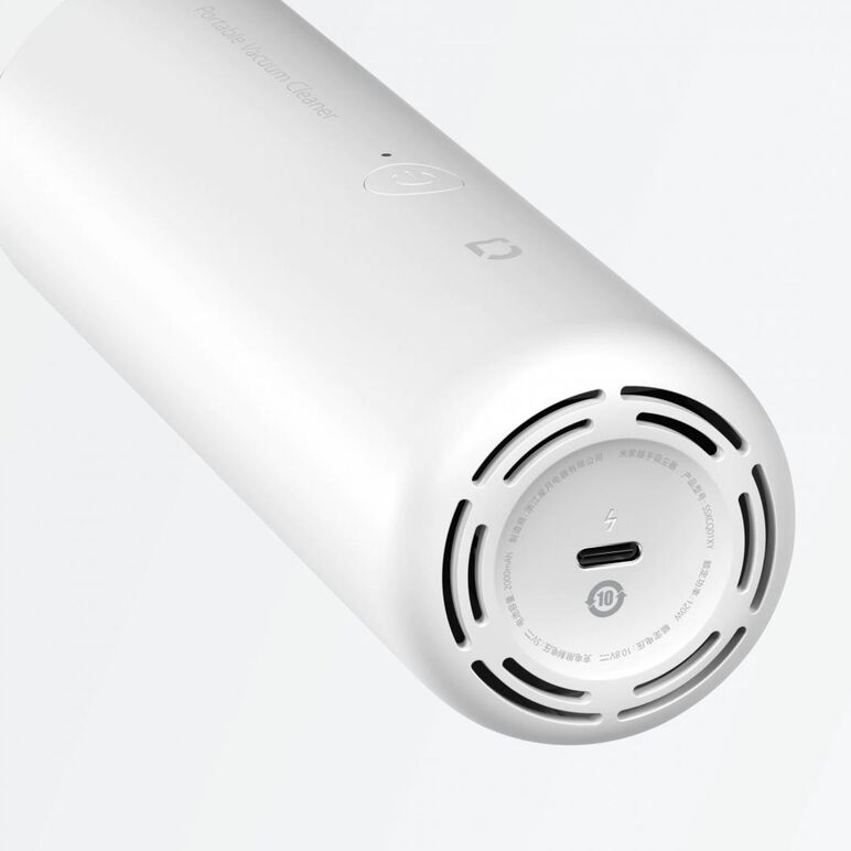 Aspirator xiaomi de mana, mi vacuum cleaner mini, li-ion 10.8 v, 120w, 100ml, portabil, 0.1, alb,  Aspiratoare | electropc.ro