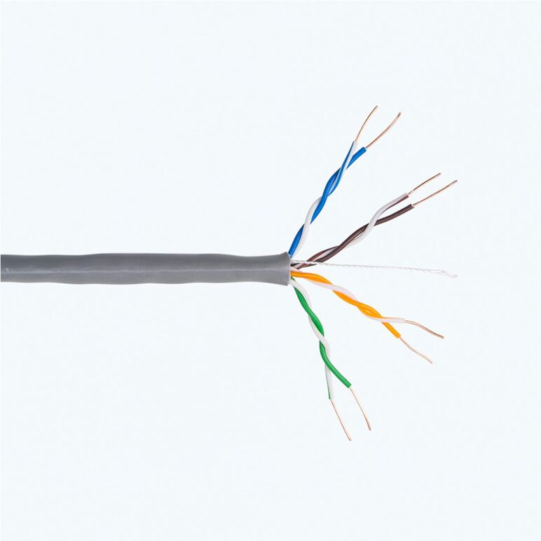 Cablu utp cat5e pni u05 cu 4 perechi pentru internet 1 gigabit si sisteme de supraveghere rola 305m,  Accesorii | electropc.ro