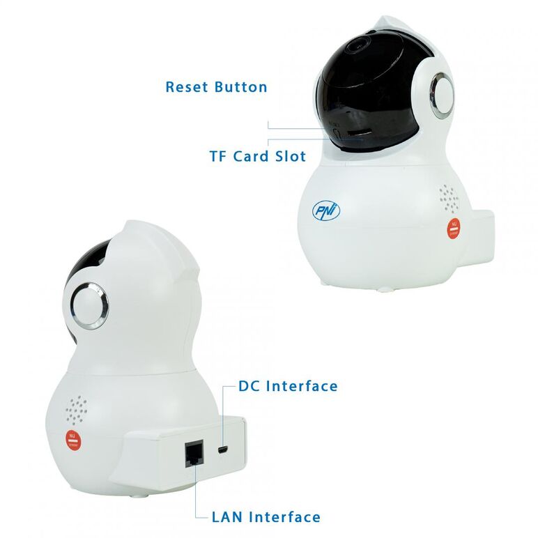 Camera supraveghere video pni ip930w 1080p 2 mp cu ip p2p ptz wireless, slot card microsd, senzor imagine: 1/2.7, 2mp, 1080p, lentila: f:3.6mm, compresie imagine: h.264, 20fps/25fps 1080p (1280x720p), rezolutii: 1080p (1920x1080) / 720p ( 1028x720), micro,  Camere supraveghere IP | electropc.ro