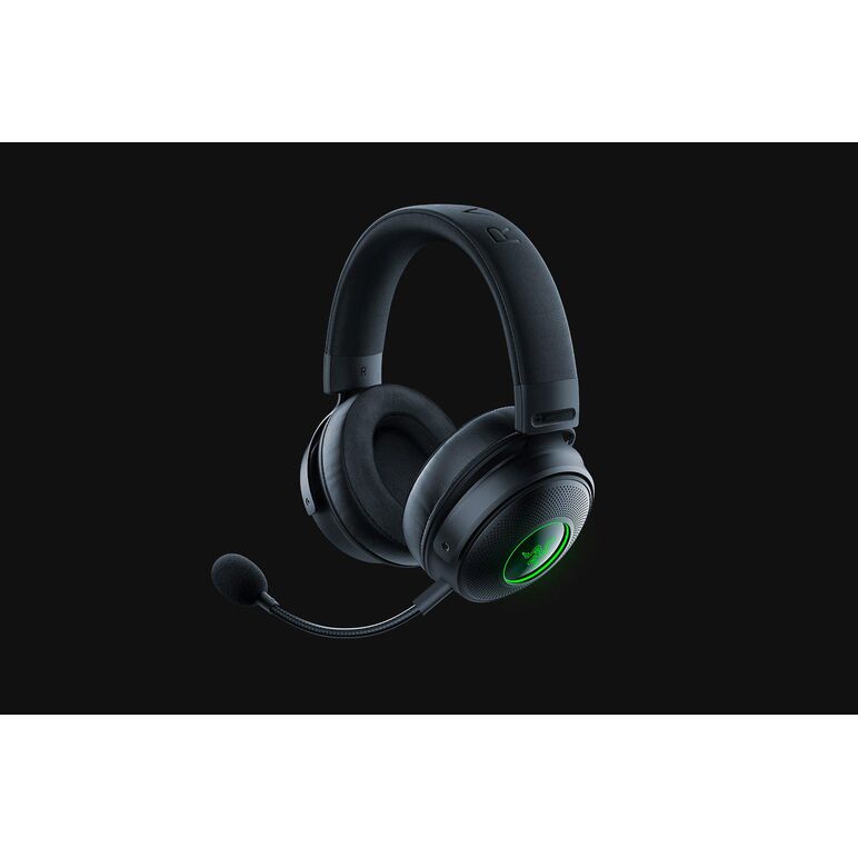 Casti cu micofon razer kraken v3 pro wireless with haptic technology, 20 hz – 20 khz, 32ohm, 96db, driver 50mm, black,  Casti audio | electropc.ro
