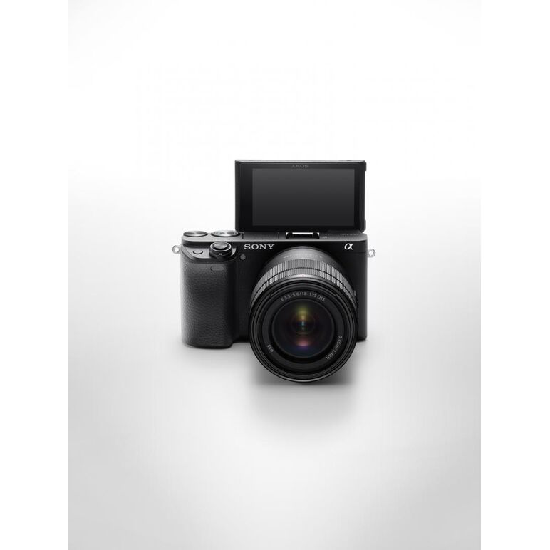 Kit sony alpha a6400 mirrorless 24.2mp, iso 32000 (extins: 102400), 1/4000s, 4k @30fps, sd/sdhc/sdxc, rafala 11cps, wifi/bluetooth/nfc, senzor aps-c, montura sony e, obiectiv 16-50mm, f3.5-5.6,  Aparate foto Mirrorless | electropc.ro