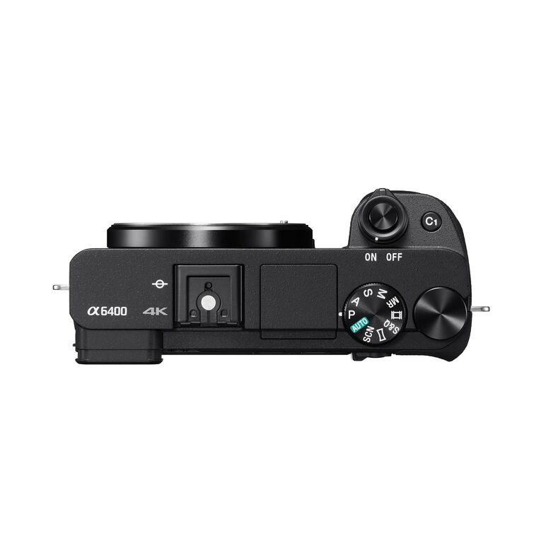 Kit sony alpha a6400 mirrorless 24.2mp, iso 32000 (extins: 102400), 1/4000s, 4k @30fps, sd/sdhc/sdxc, rafala 11cps, wifi/bluetooth/nfc, senzor aps-c, montura sony e, obiectiv 16-50mm, f3.5-5.6,  Aparate foto Mirrorless | electropc.ro