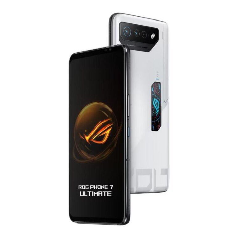 Asus rog phone 7 ultimate 5g 6.78'' 16gb 512gb dsim storm white (incl. protective case,pin, cable & 65w adapter),  Telefoane mobile | electropc.ro