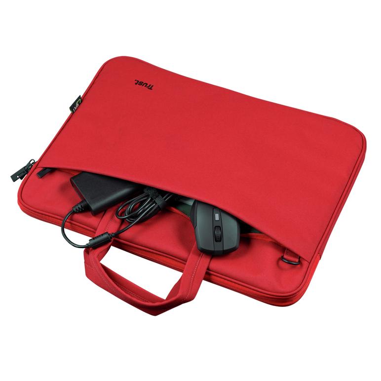Geanta laptop trust bologna eco 16", rosu,  Genti laptop | electropc.ro