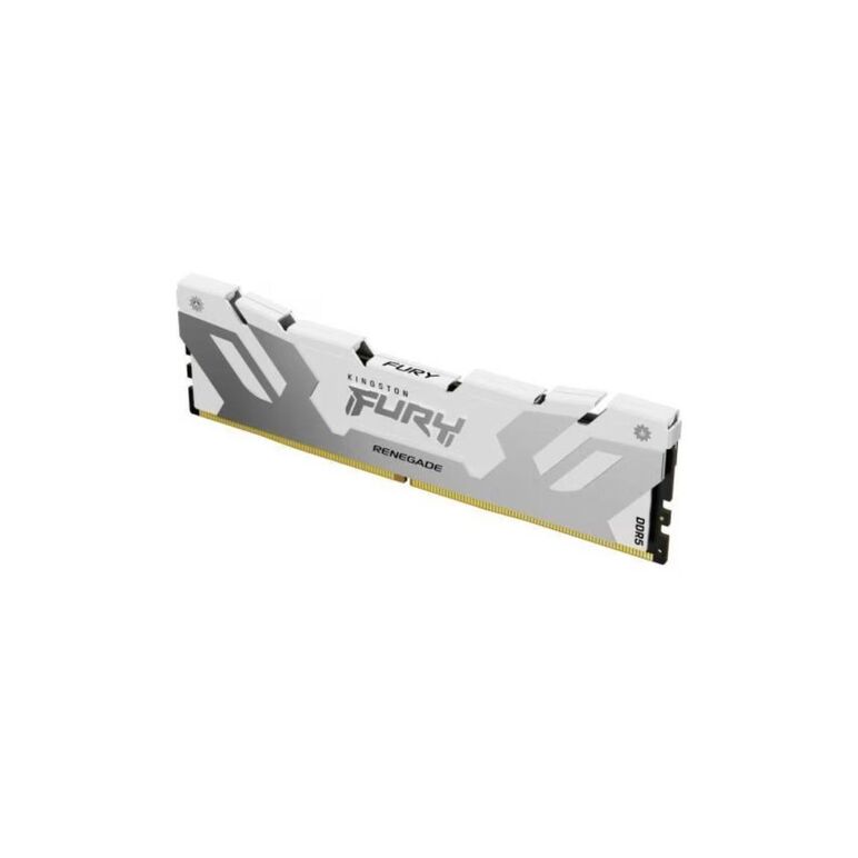 Memorie ram kingston, dimm, ddr5, 32gb, 6000mhz, cl32, 1.35v,  fury renegade white,  Memorii RAM Desktop | electropc.ro