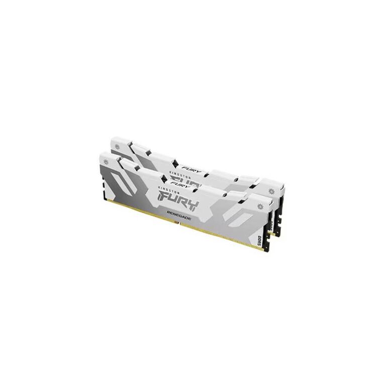 Memorie ram kingston, dimm, ddr5, 32gb, 7200mhz, cl38, 1.35v, fury renegade white, kit of 2,  Memorii RAM Desktop | electropc.ro