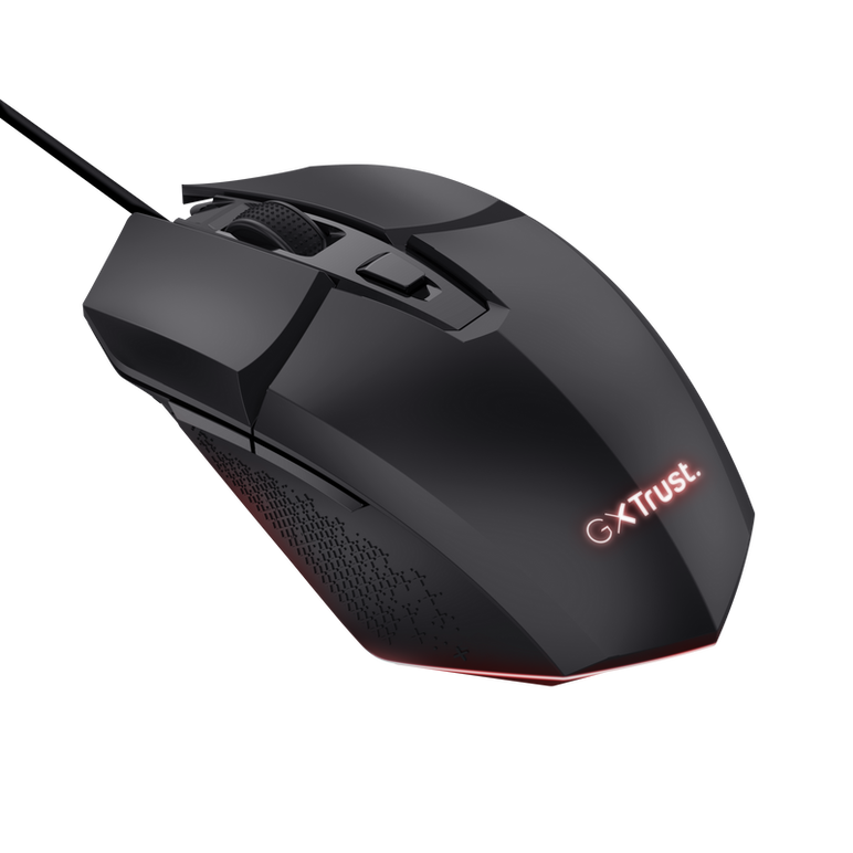 Mouse gaming wireless trust gxt 109 felox, dpi: 1000-6400, negru,  Mouse | electropc.ro