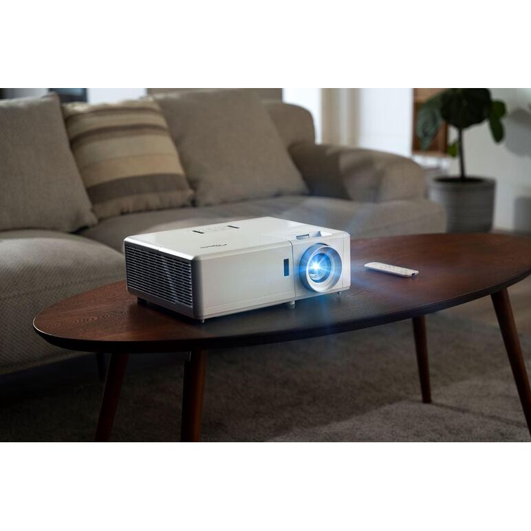 Proiector optoma uhz50, 4k uhd 3840* 2160, 3.000 lumeni, 2.500.000:1, 16:9/ 4:3, dimensiune maxima imagine 302.4"/ 7.68 m, distanta maxima de proiectie 8.1 m, dlp laser 30.000 ore, zoom 1.3, 3* hdmi, 3* usb-a, rs232, rj45, audio out, s/pdif, 12v trigger, ,  Videoproiectoare | electropc.ro