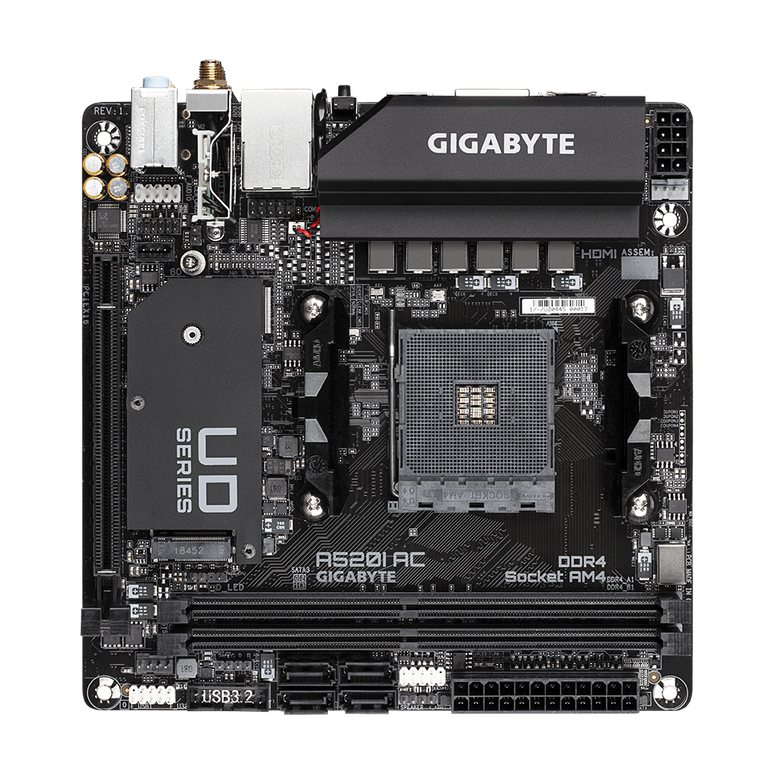 Placa de baza gigabyte a520i ac am4 ddr4,  Placi de baza | electropc.ro