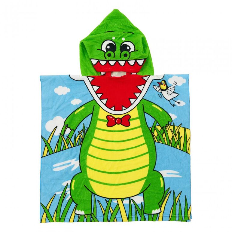 Prosop poncho plaja copii 60x120cm,  Prosoape de plaja | electropc.ro