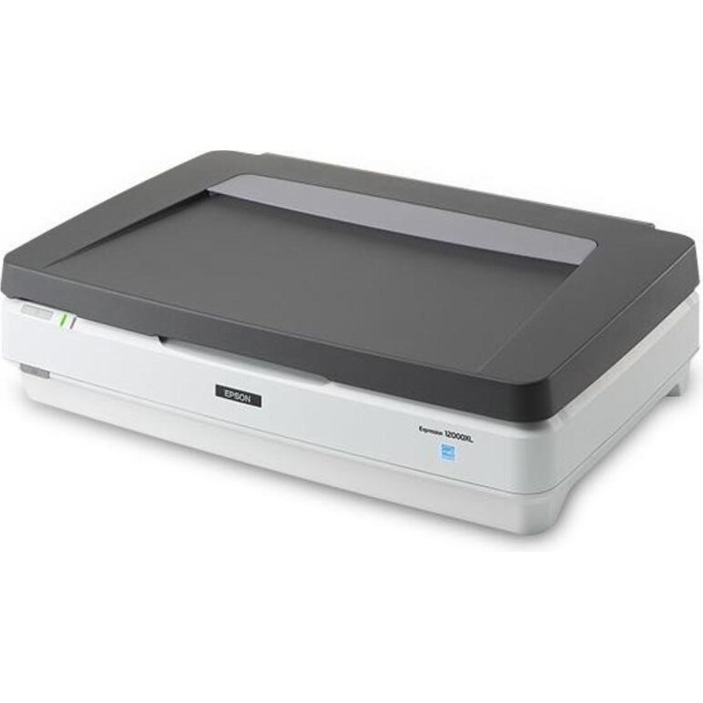 Scanner epson expression 12000xl pro, dimensiune a3, tip flatbed, scanner grafic, viteza scanare: 12sec pagina alb-negru si color, rezolutie optica 2400 x 4800 dpi , sursa lumina: led, formate iesire: bmp, jpeg, tiff, multi-tiff, pdf, software inclus: eps,  Scannere | electropc.ro