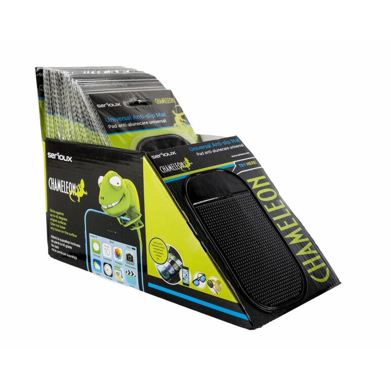 Suport serioux din silicon super-aderent pentru masina, adera lasuprafete inclinate la max 45 grade, rezistent la soare si caldura,poate fi spalat si reutilizat, culoare alb, bulk,  Accesorii | electropc.ro
