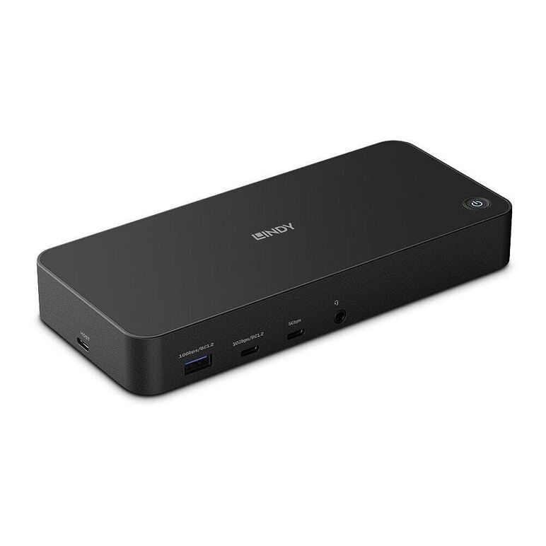 Docking station lindy, interfete:  usb type c la 3x usb type a, 2x usb type c,  Telefoane mobile & accesorii | electropc.ro