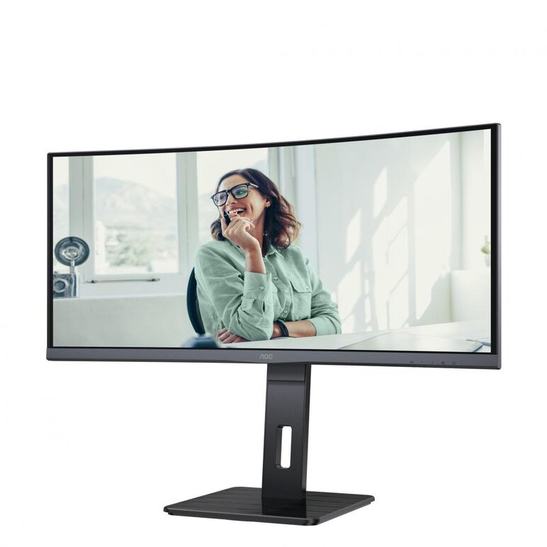 Monitor aoc cu34p3cv 34 inch, panel type: va, backlight: wled, resolution: 3440 x 1440, aspect ratio: 16:9,  refresh rate:100hz, response time gtg: 4 ms, brightness: 300 cd/m², contrast (static): 3000:1, contrast (dynamic): 50m:1, viewing angle: 178/178, ,  Monitoare LED | electropc.ro