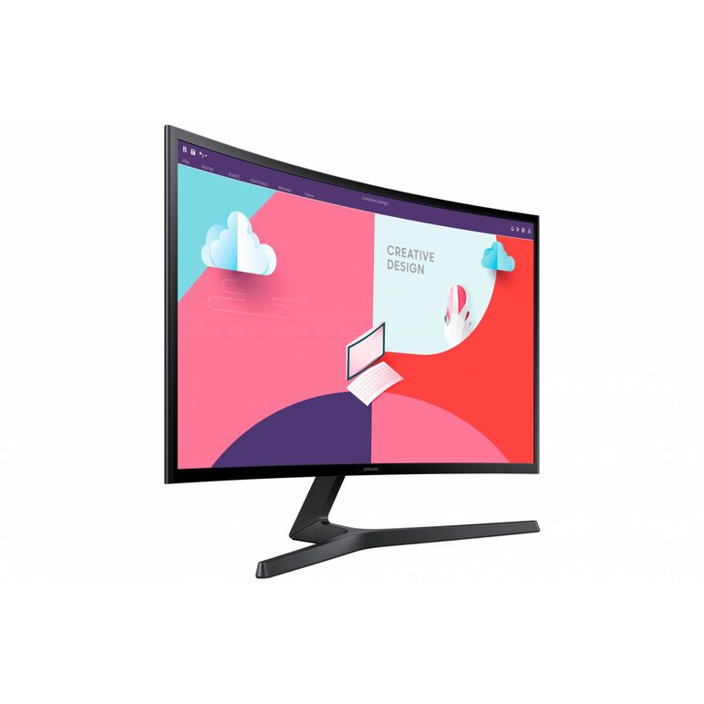 Monitor samsung ls24c366eauxen 24 inch, curvature: 1800r , panel type: va, resolution: 1920x1080, aspect ratio: 16:9,  refresh rate:60hz, response time gtg: 4ms, brightness: 250 cd/m², contrast (static): 3000 : 1, viewing angle: 178º(r/l), 178º(u/d), colo,  Monitoare LED | electropc.ro