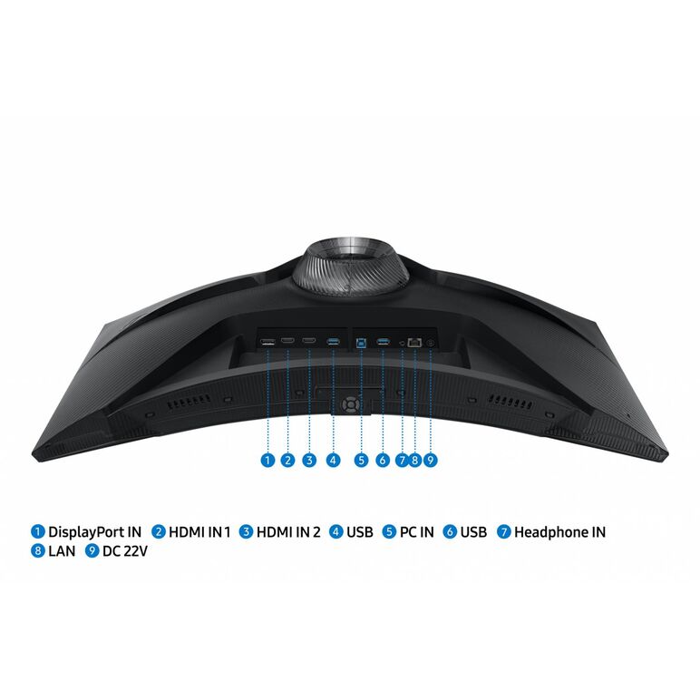 Monitor samsung ls32bg650euxen 32 inch, curvature: 1000r , panel type: va, backlight: , resolution: 2,560 x 1,440, aspect ratio: 16:9,  refresh rate:240hz, response time gtg: 1 ms, brightness: 350 cd/m², contrast (static): 2500 : 1, viewing angle: 178°/17,  Monitoare LED | electropc.ro