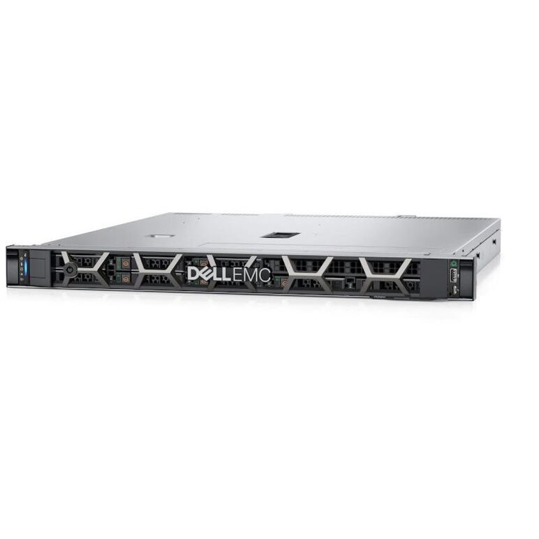 Poweredge r350 rack server intel xeon e-2314 2.8ghz, 8m cache, 4c/4t, turbo (65w), 3200 mt/s, 16gb udimm, 3200mt/s, ecc, 480gb ssd sata read intensive 6gbps 512 2.5in hot-plug ag drive,3.5in, 3.5" chassis with up to 4 hot plug hard drives, motherboard wit,  Sisteme server | electropc.ro