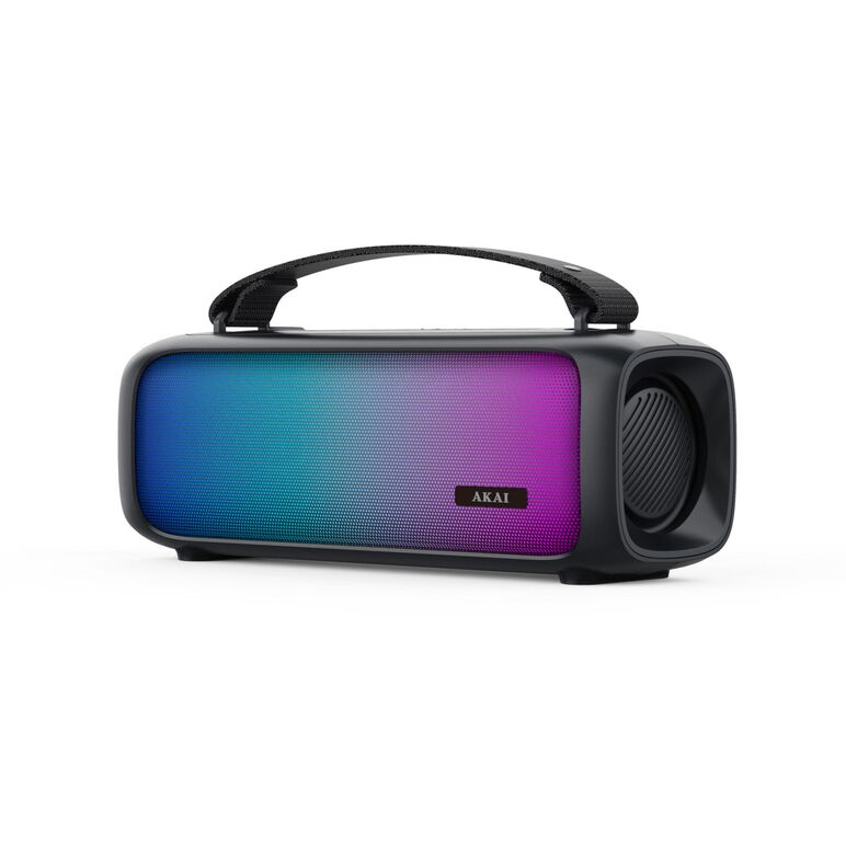Boxa portabila akai abts-08-bk, bluetooth 5.1, 8w, negru,  Sisteme audio | electropc.ro