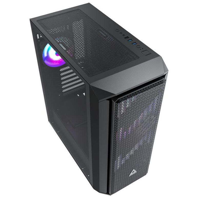 Carcasa montech air x, mid-tower negru,  Carcase | electropc.ro