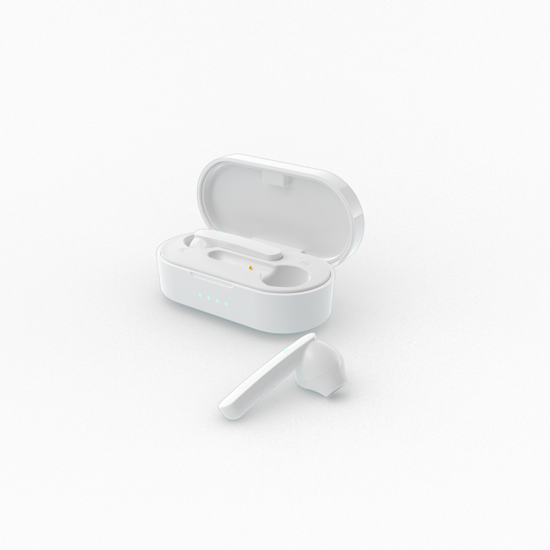 Casti akai bte-j10w wireless, bluetooth 5.0, 5v, alb,  Casti audio | electropc.ro