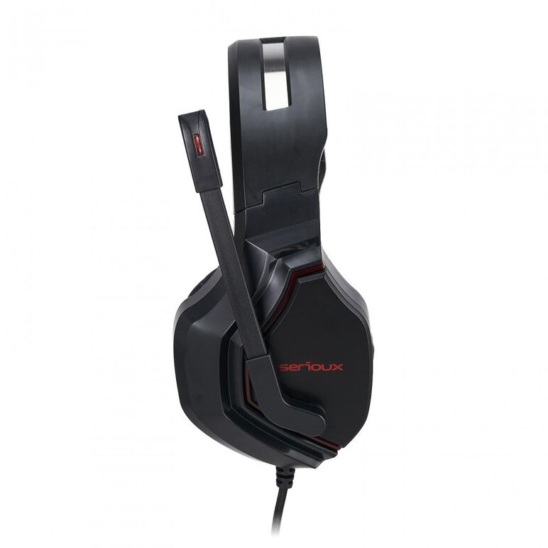 Casti cu microfon x by serioux, gaming, adair, difuzor: 40mm, impedanță 32 Ω, sensibilitate 118db / 1khz, interval de frecvență 20 hz-20 khz, thd ,  Casti audio | electropc.ro