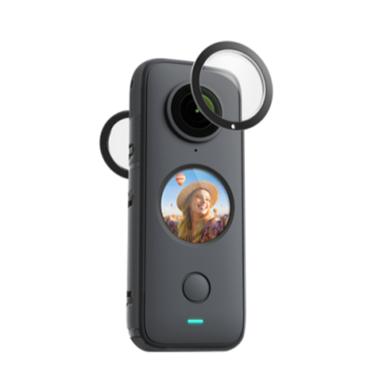 Lentile de protectie insta360 one x2, protejeaza obiectivele frontale,  Alte accesorii foto & video | electropc.ro