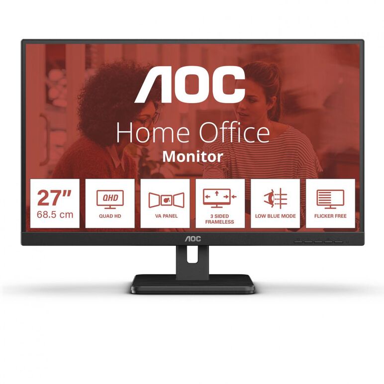 Monitor 27" aoc q27e3uam,  Monitoare LED | electropc.ro